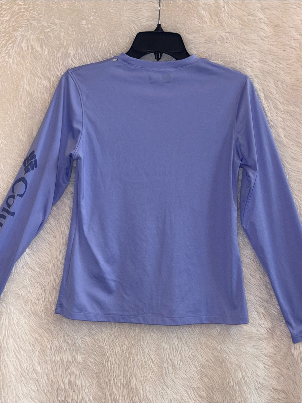 Columbia Women’s Omni-Shade Long Sleeve Sun Shirt Purple XS - Picture 4 of 5